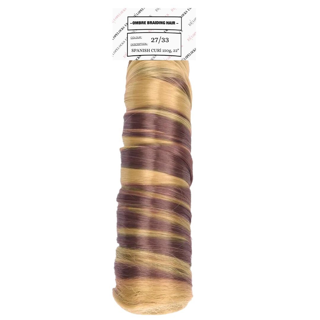 Spanish Curl Braiding Hair - 33/27