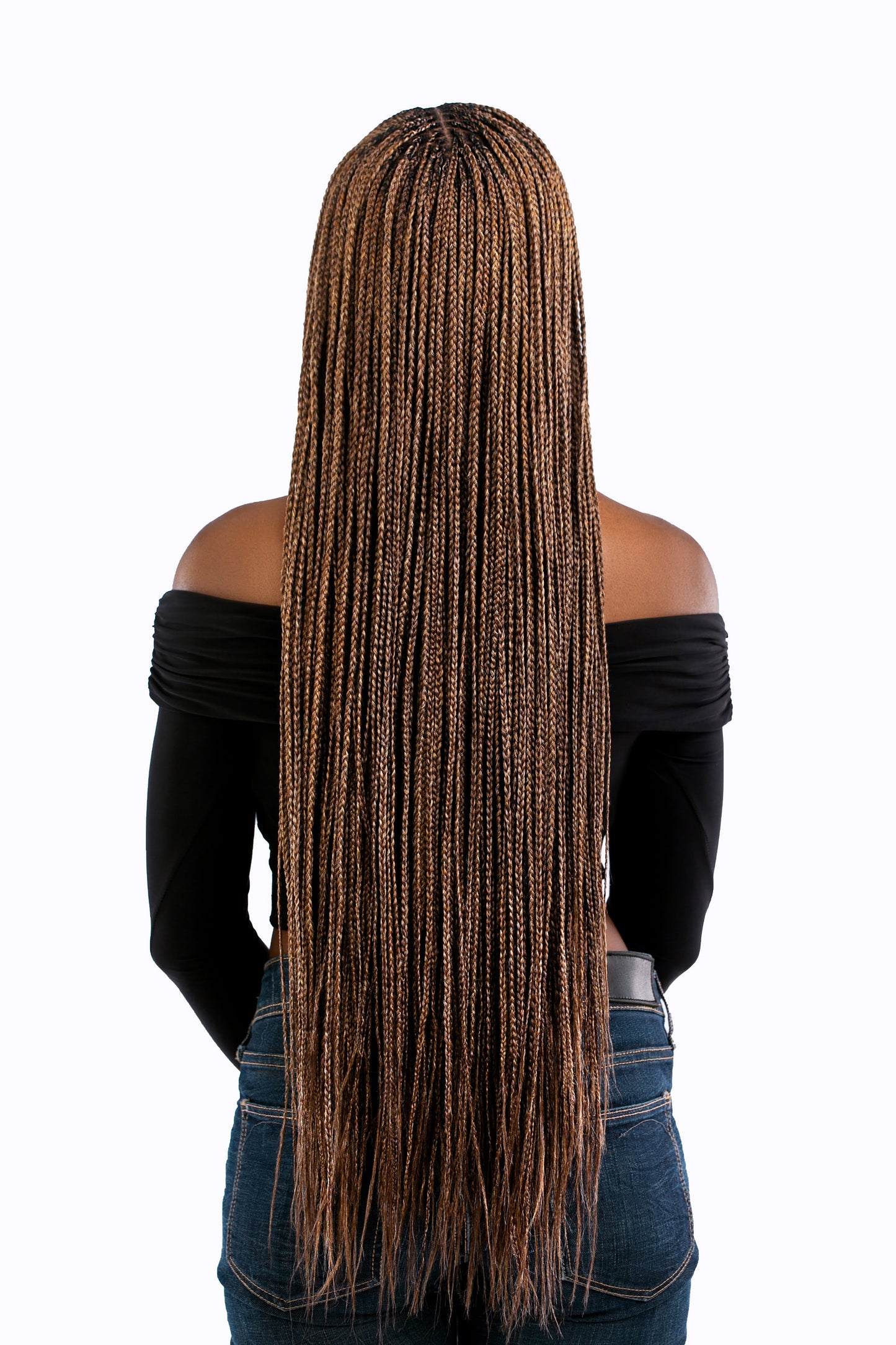 BraidBlends: Custom Mixed Kanakelon Braiding hair -Toffee Melt