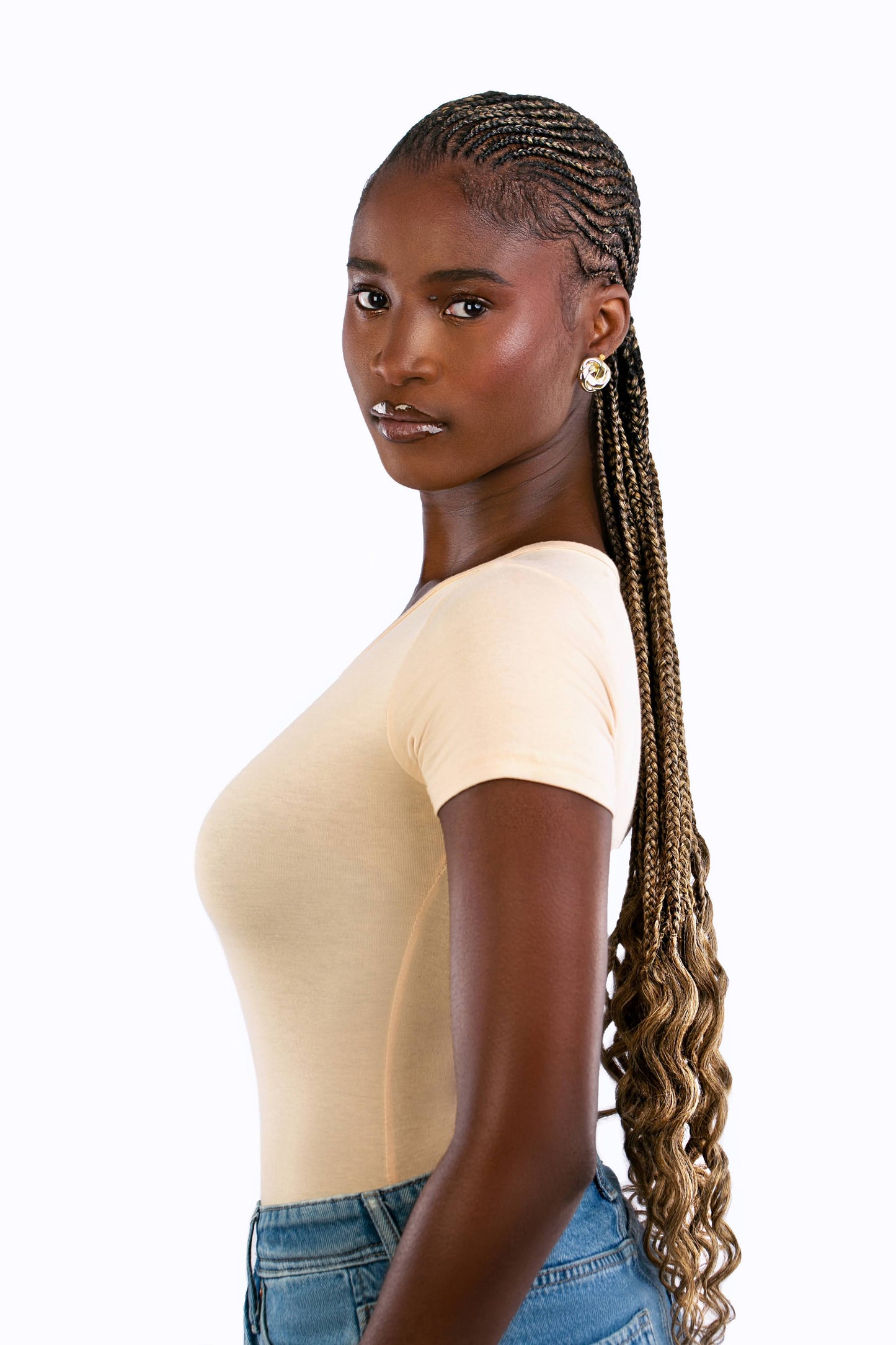 BraidBlends: Custom Mixed Kanakelon Braiding Hair -Caramel