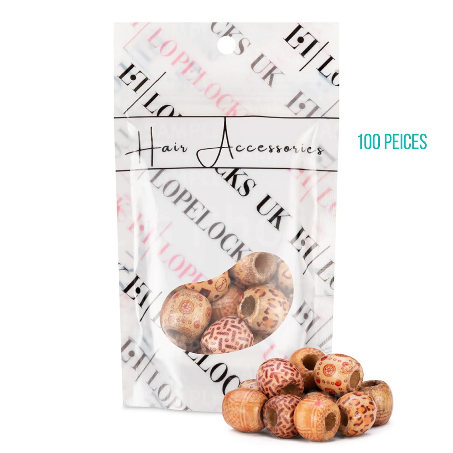 African Vintage Hair Beads
