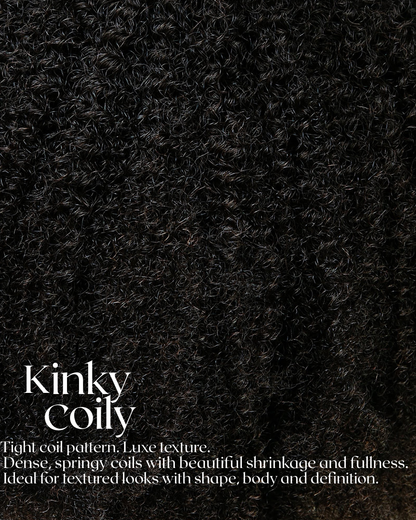 Vietnamese Kinky Coily  Wefted Bundles