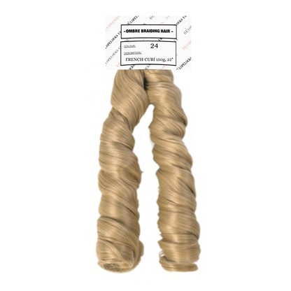 French Curl Braiding Hair - 24