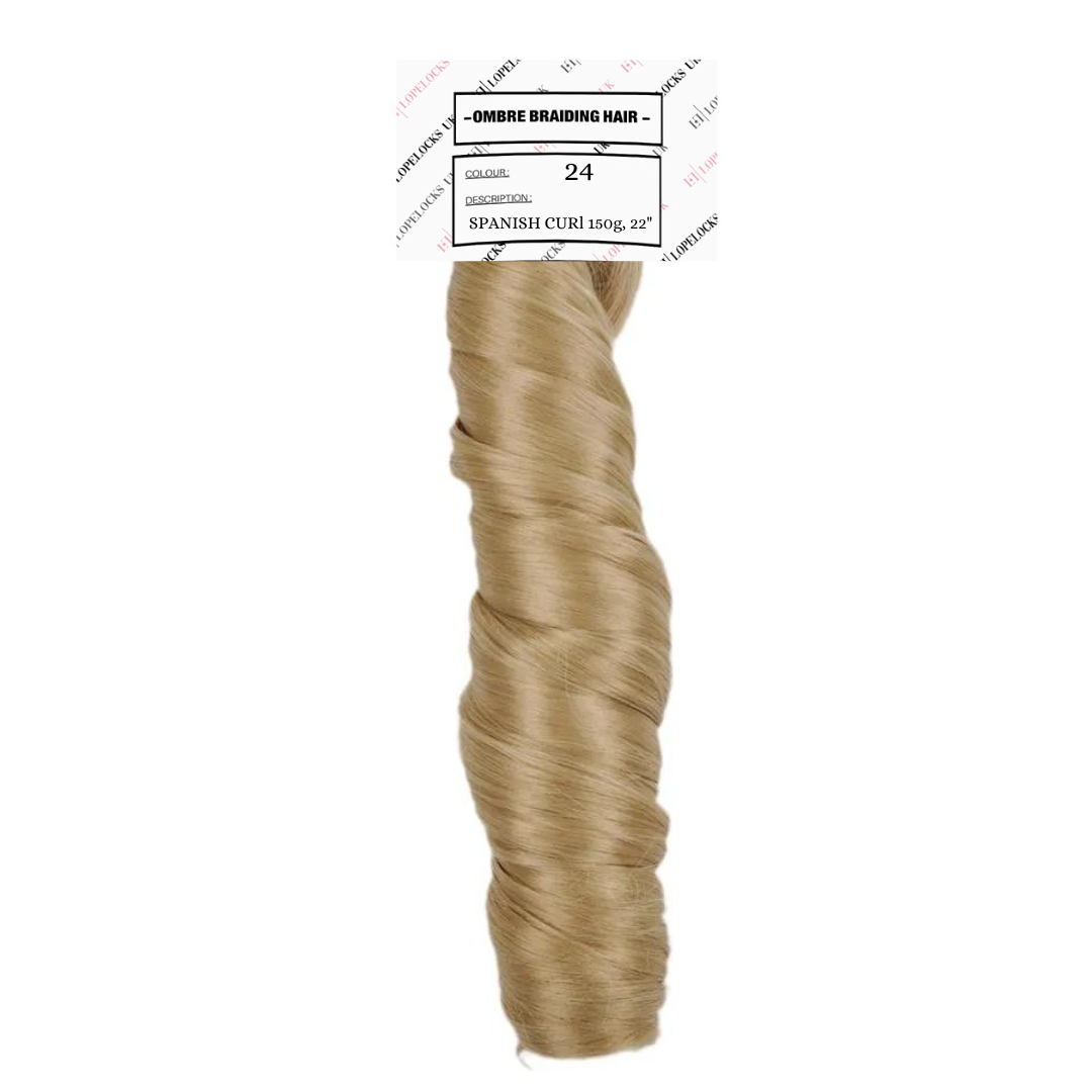 Spanish Curl Braiding Hair - Colour 24