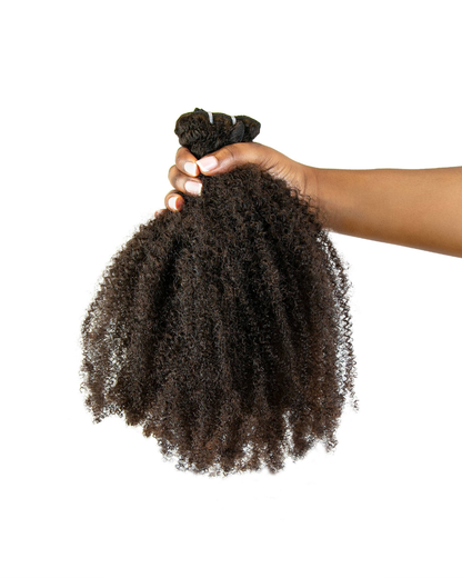 Vietnamese Kinky Coily  Wefted Bundles