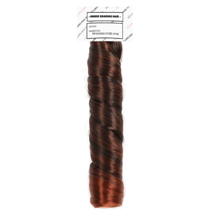 French Curl Braiding Hair -1b-350 ombre