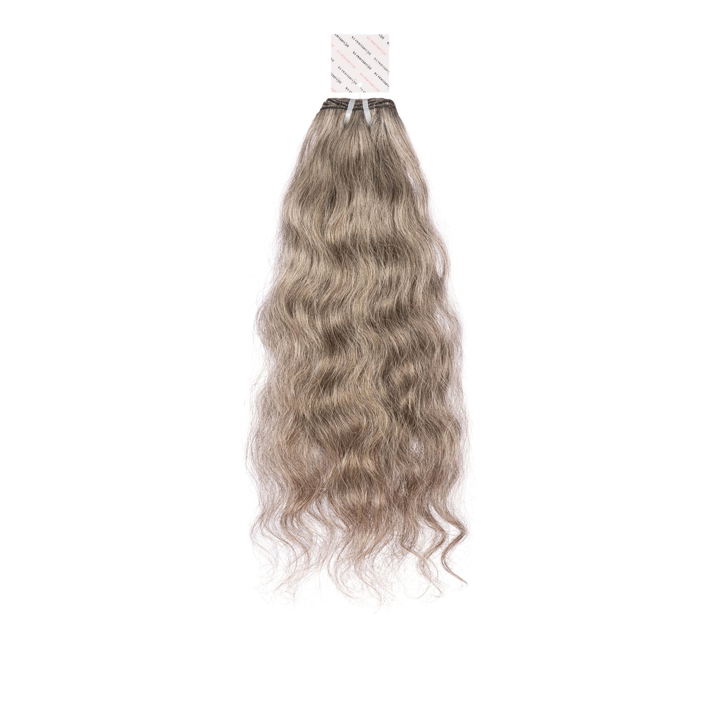 Indian RAW Deep Wavy Wefted Bundle ( Salt & Pepper)