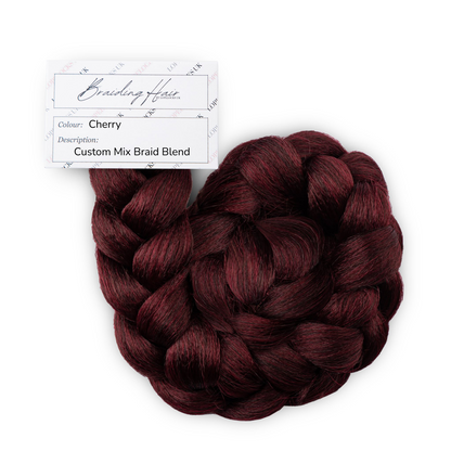 BraidBlends: Custom Mixed Kanakelon Braiding hair -Cherry