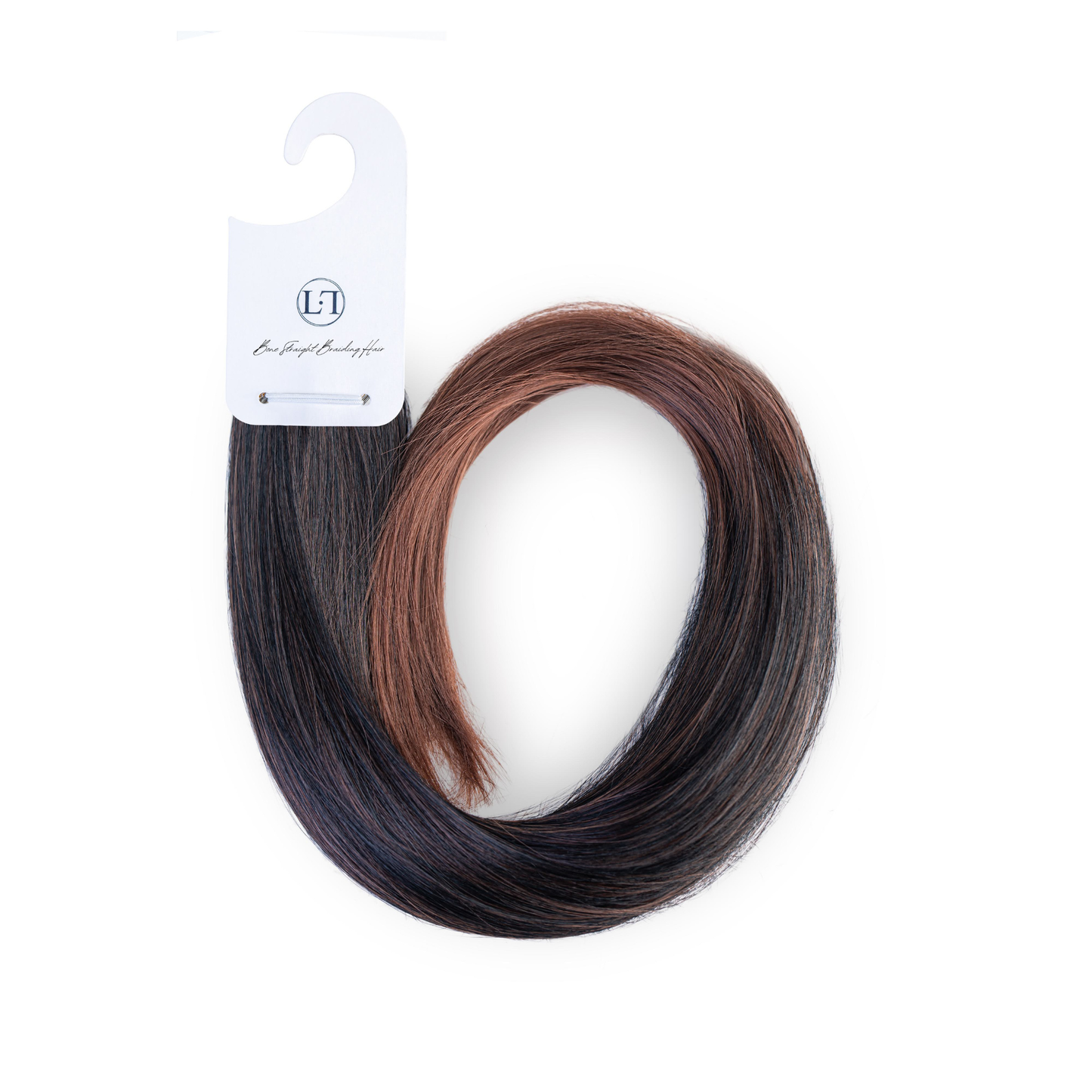 Bone Straight Synthetic Braiding Hair -Colour 1B-33 Ombre