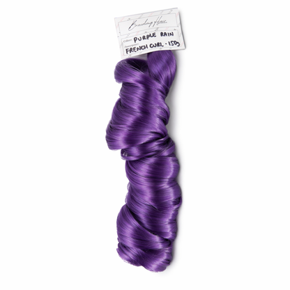 French Curl Braiding Hair -Purple Rain
