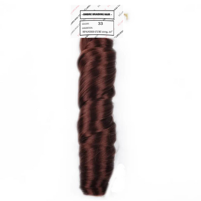 French Curl Braiding Hair - Colour 33