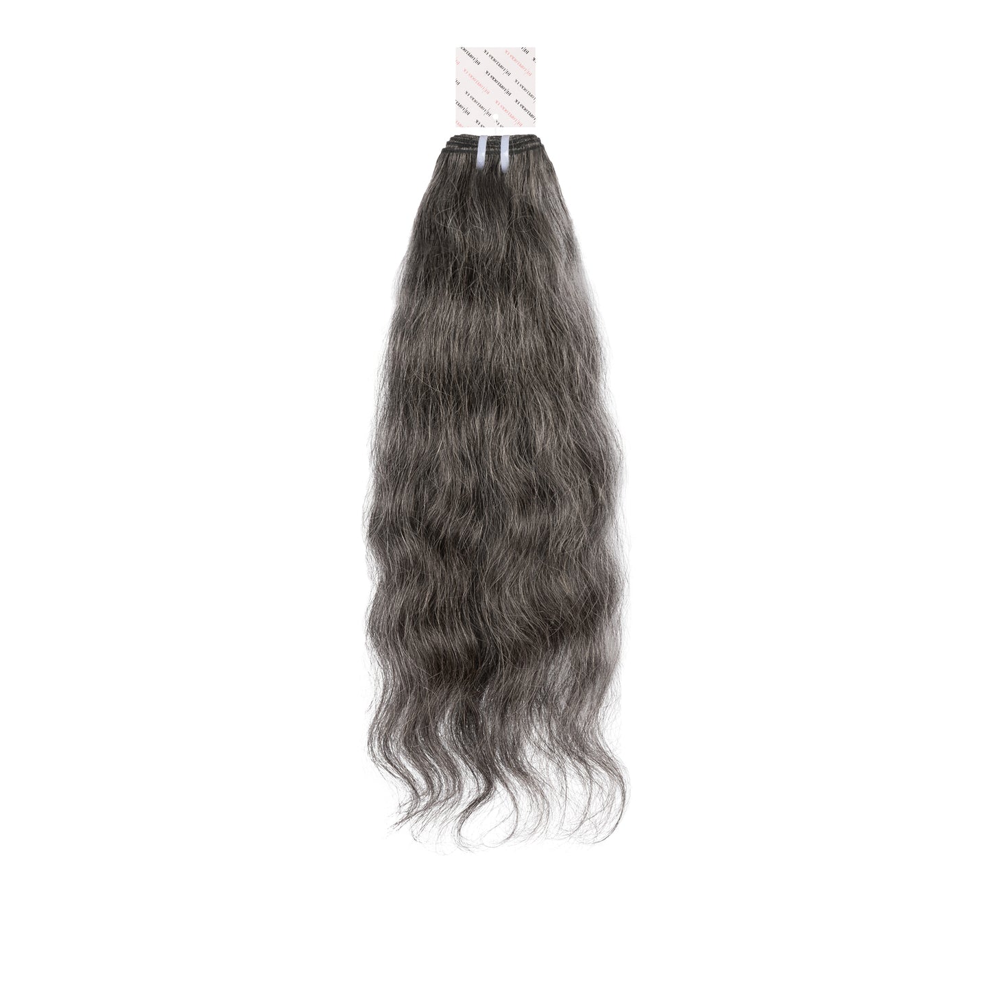 Indian RAW Deep Wavy Wefted Bundle ( Salt & Pepper)