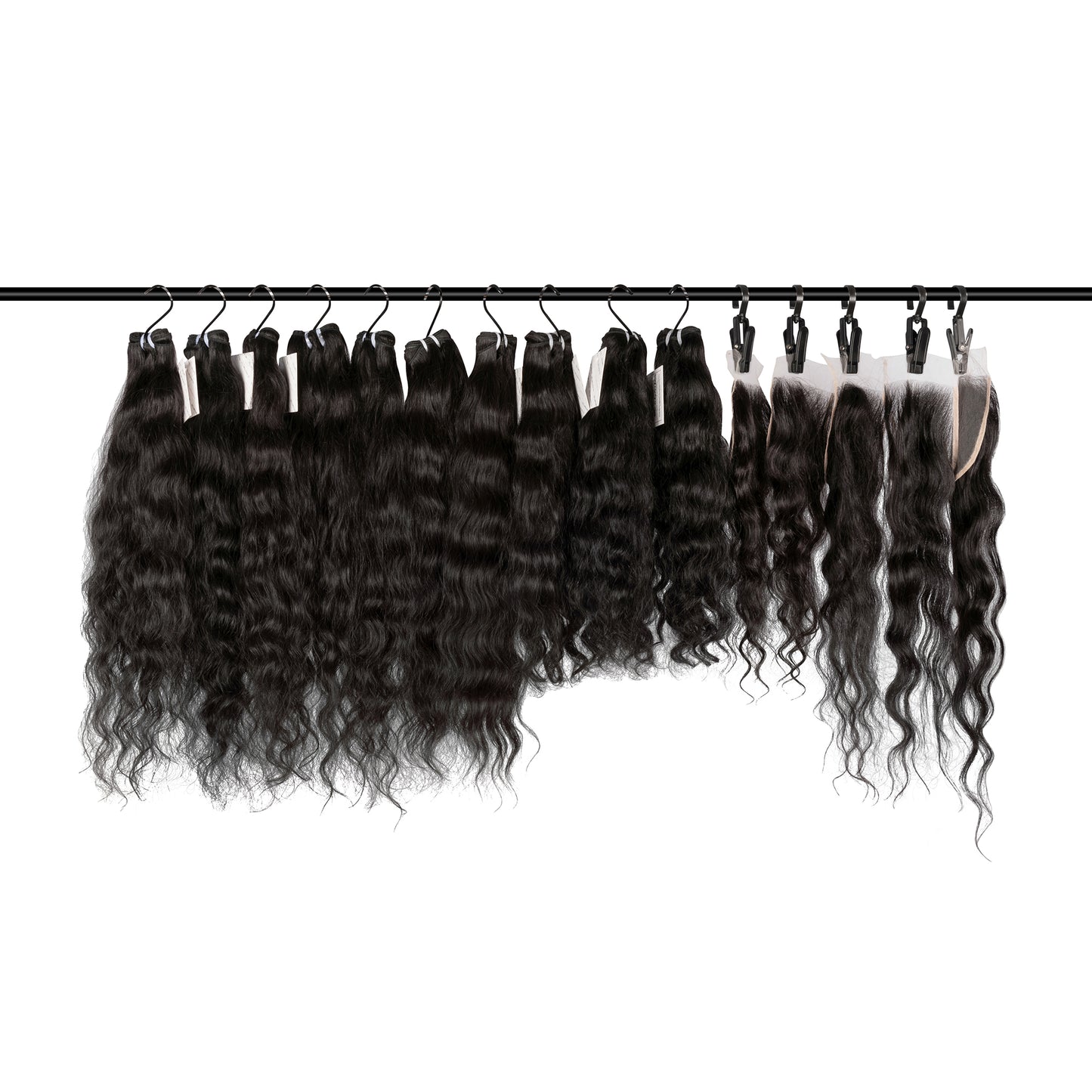 Indian RAW Deep Wavy Wefted Bundle