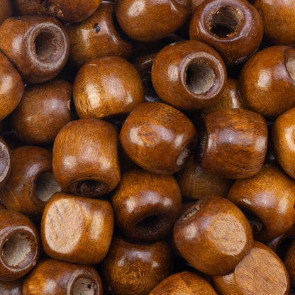 12mm Wooden Hair Beads