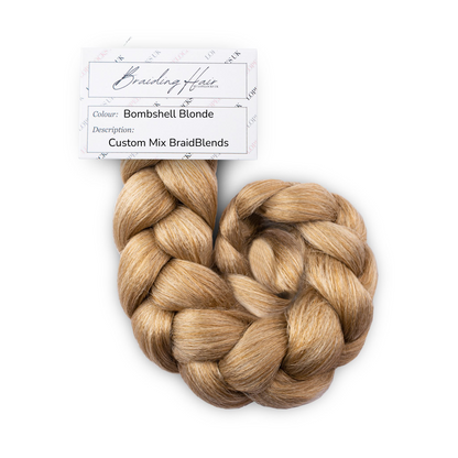 BraidBlends: Custom Mixed Kanakelon Braiding hair -Bombshell Blonde