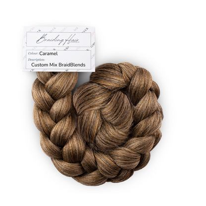 BraidBlends: Custom Mixed Kanakelon Braiding Hair -Caramel