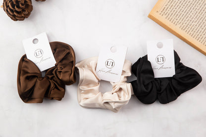 Satin Hair scrunchies