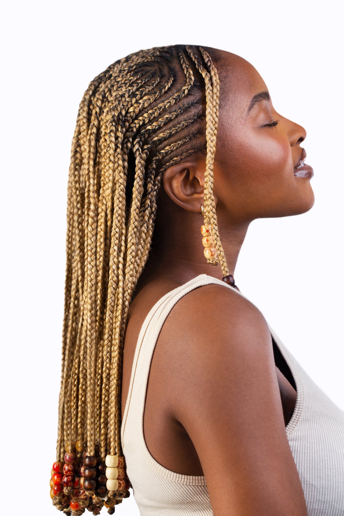 BraidBlends: Custom Mixed Kanakelon Braiding hair -Sand