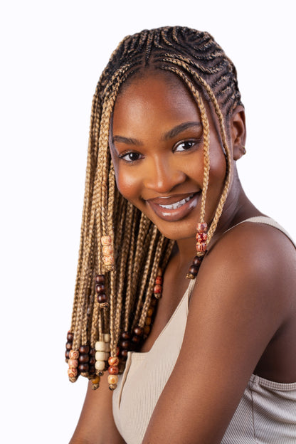 BraidBlends: Custom Mixed Kanakelon Braiding hair -Sand
