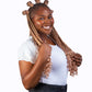 BraidBlends: Custom Mixed Kanakelon Braiding hair -Strawberry Blonde