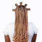 BraidBlends: Custom Mixed Kanakelon Braiding hair -Strawberry Blonde