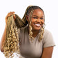BraidBlends: Custom Mixed Kanakelon Braiding hair -Bombshell Blonde