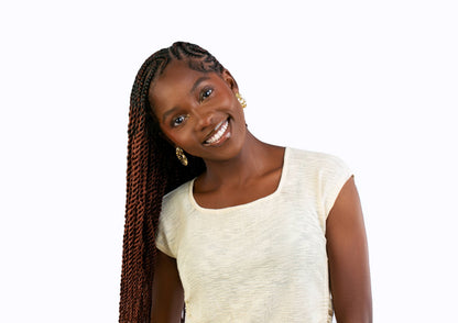 BraidBlends: Custom Mixed Kanakelon Braiding hair -Spiced Copper