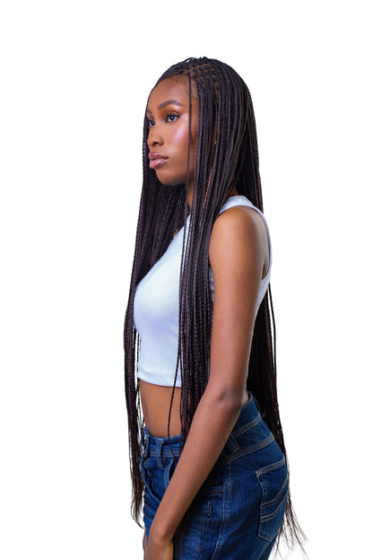 Bone Straight Synthetic Braiding Hair -4