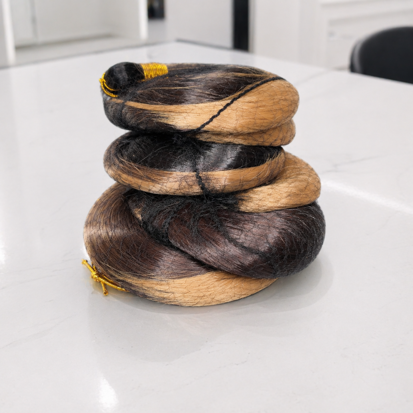 Bone Straight Synthetic Braiding Hair -Colour 1B-33-30 Ombre