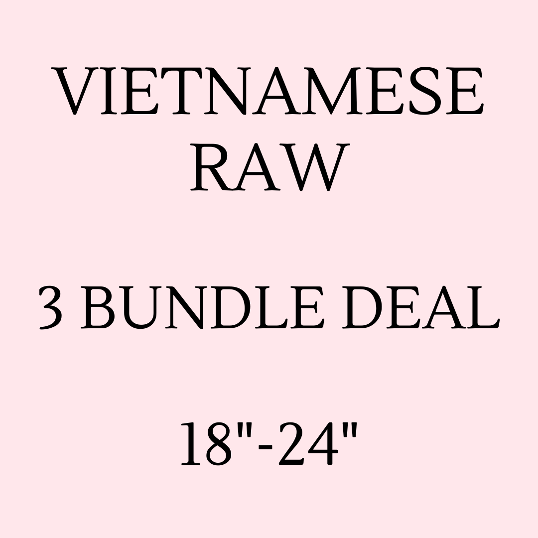 Vietnamese RAW Straight | 3 Bundle Deal (18"-24")