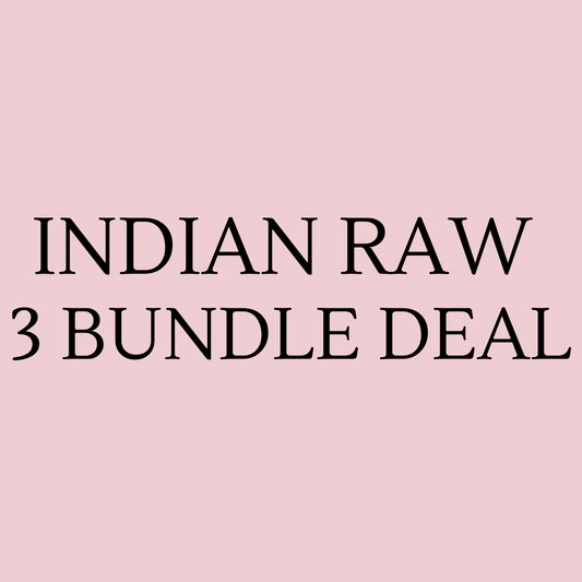 Indian RAW, Deep Wavy, 3 Bundle Deal