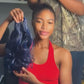 Spanish Curl Braiding Hair - Colour Midnight Blue