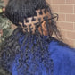 Vietnamese Kinky Curly Bulk Braiding Hair (100g)