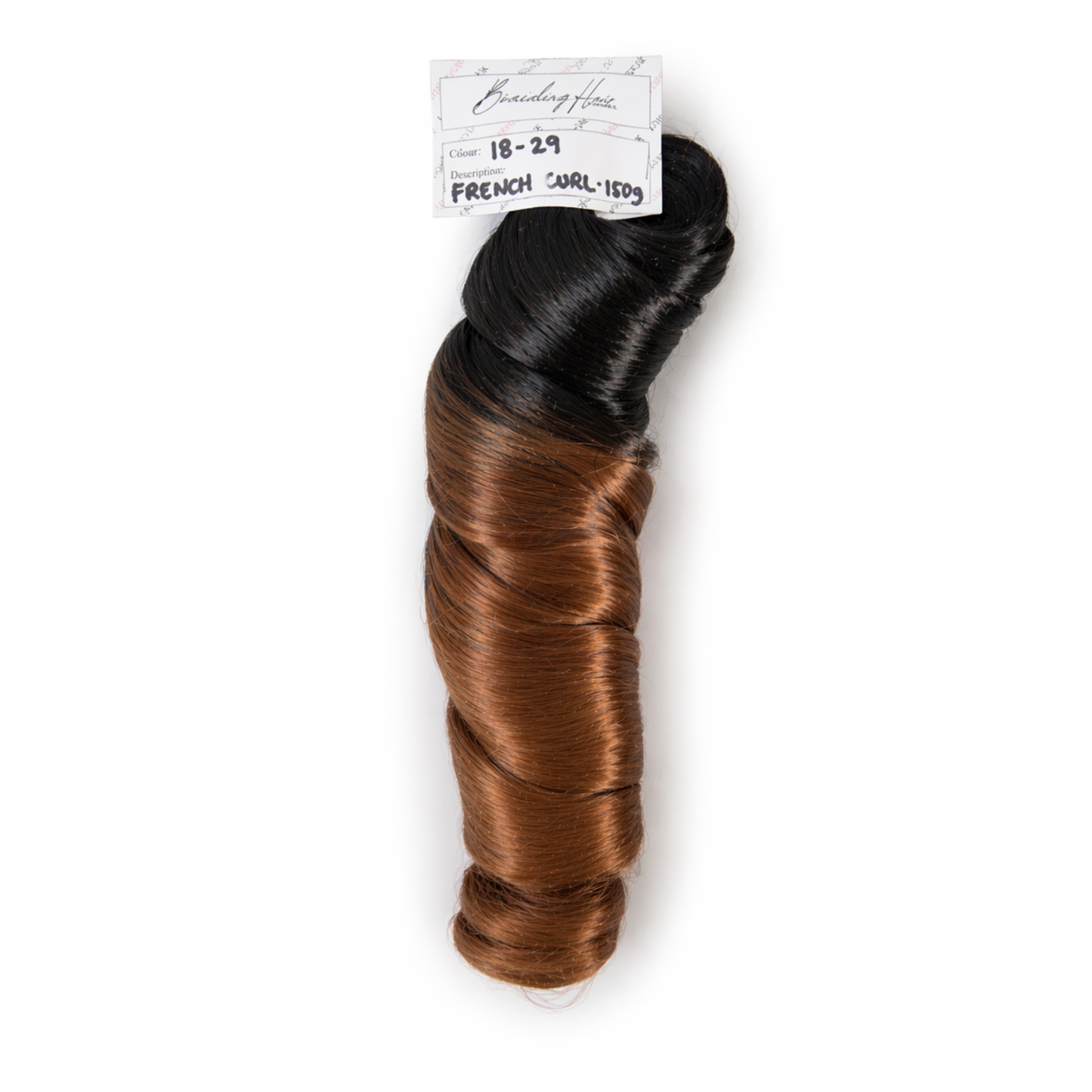 French Curl Braiding Hair - 1B-29 Ombre