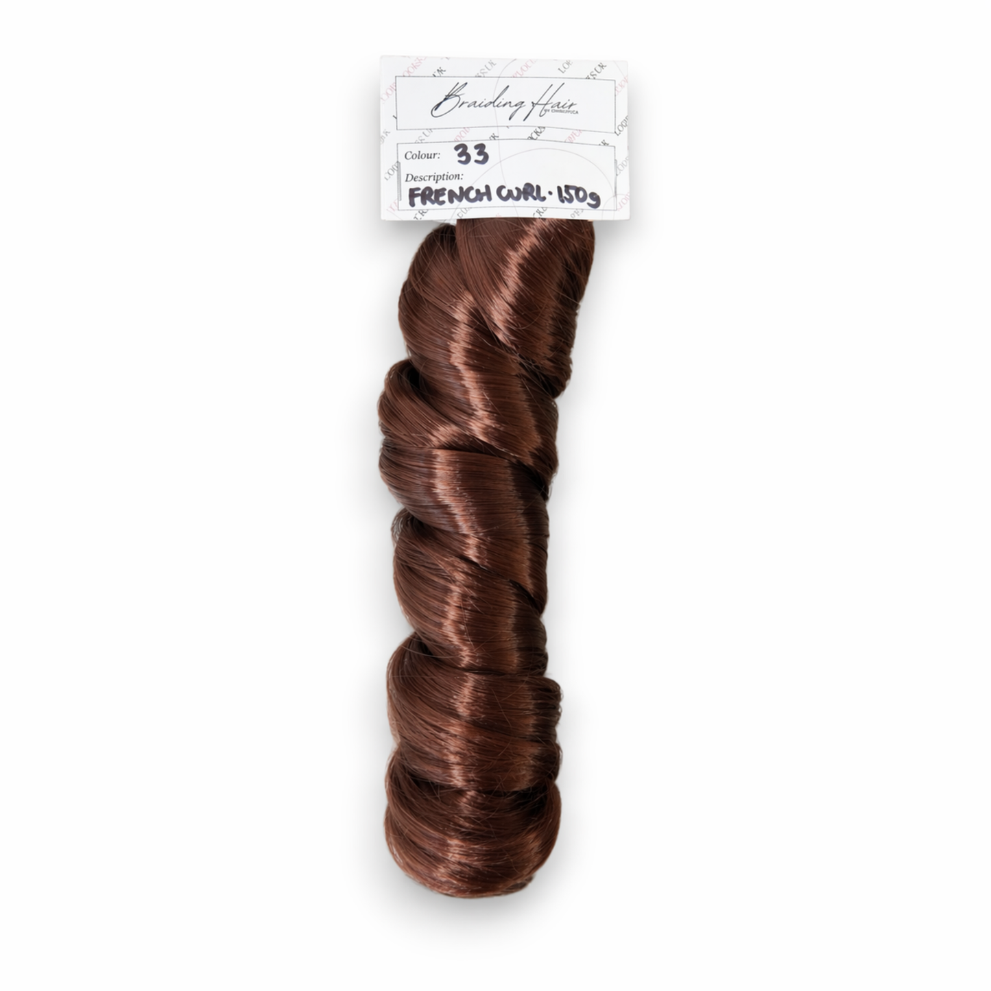 French Curl Braiding Hair - Colour 33