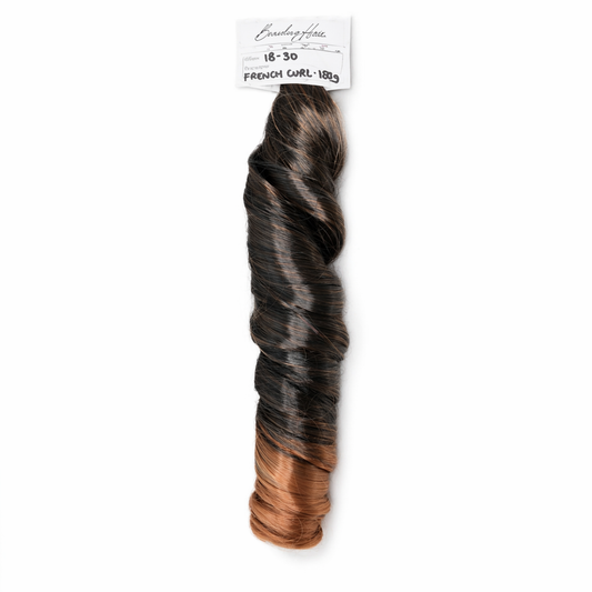 French Curl Braiding Hair - Colour 1B-30 ombre