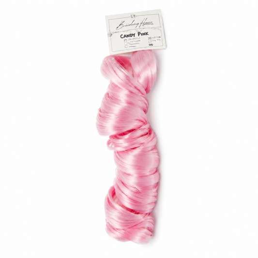 French Curl Braiding Hair - Candy Pink