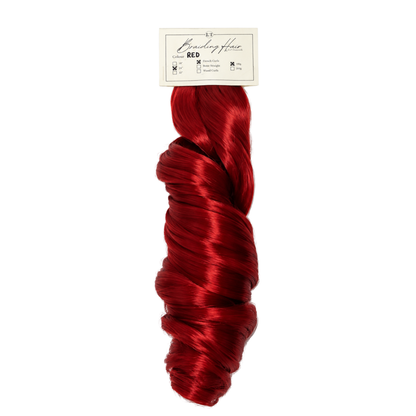 French Curl Braiding Hair - Red