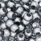 Metallic Round Hair Beads [Silver]