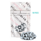 Metallic Round Hair Beads [Silver]