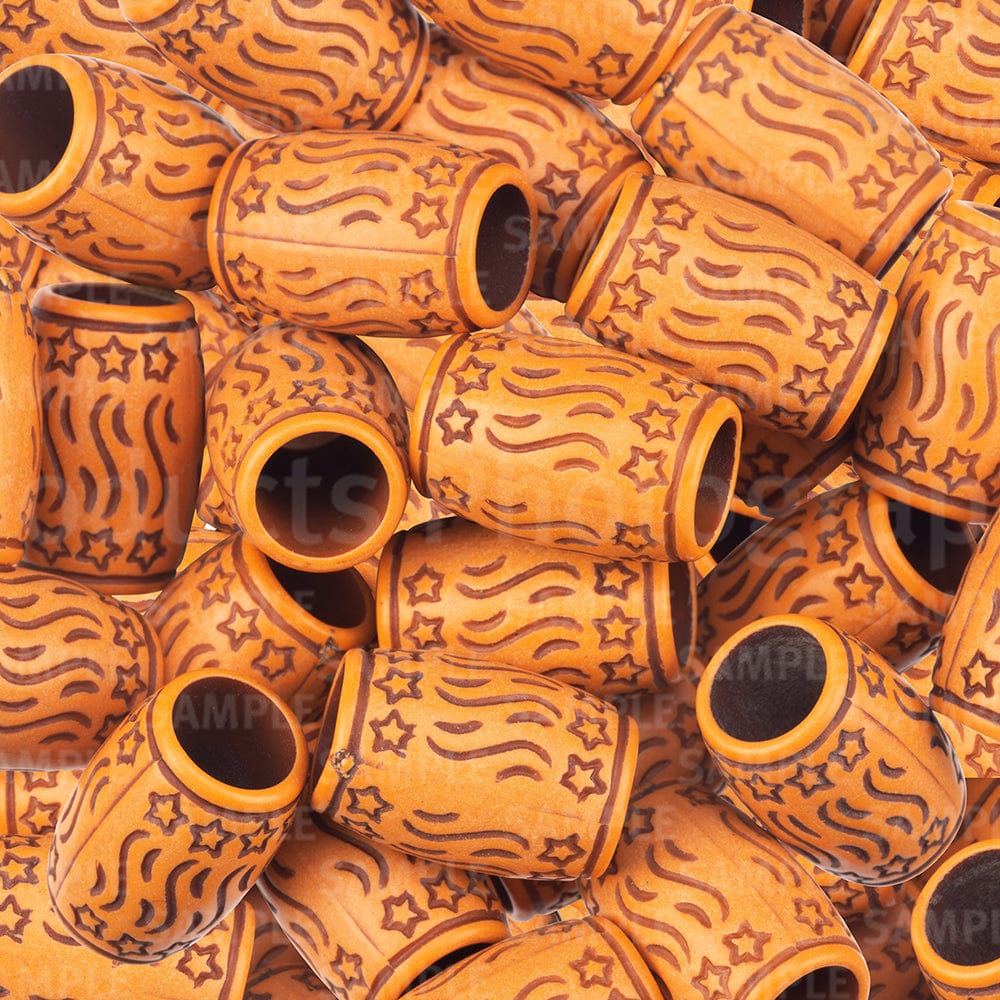 African Barrel Hair Beads [Large]